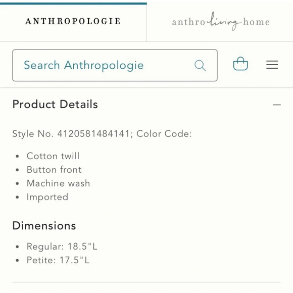 PILCRO AND‎ THE LETTERPRESS by ANTHROPOLOGIE NWOT Chino Striped Skirt - Picture 11 of 11